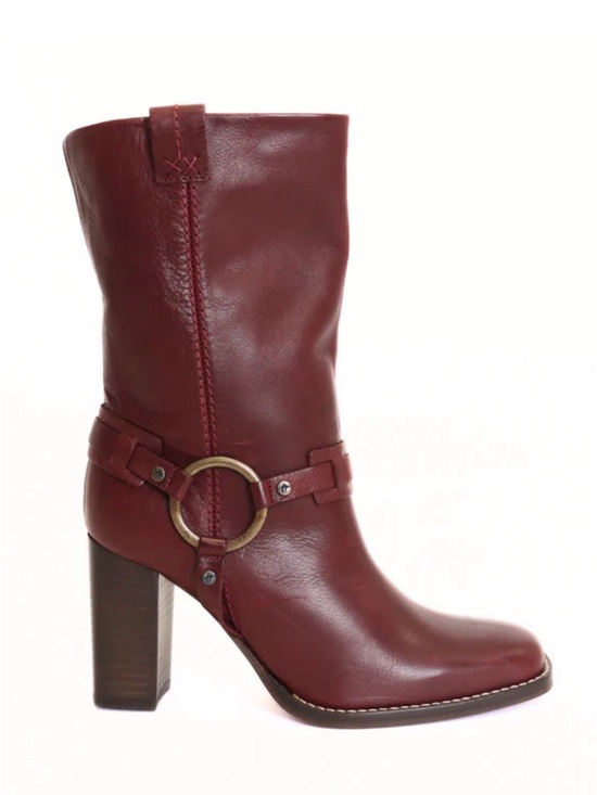 Free People Shoes - Free People Hayden Harness Boot Cabernet Leather